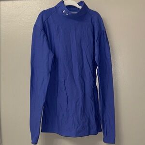 Under Armour Women's Blue Long Sleeve Cold Gear Top